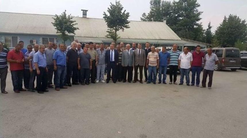 Vali Fidan, Taşıyıcı Esnafı İle Bir Araya Geldi