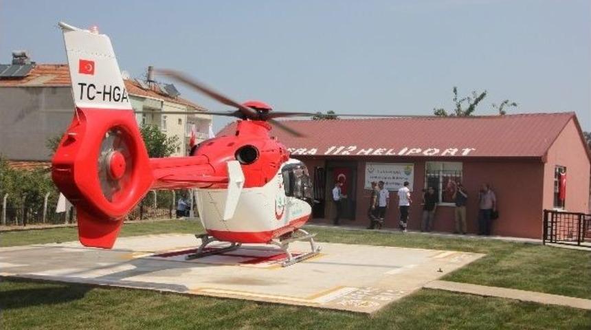 Bafra&rsquo;da Heliport Ve 112 İstasyonu A&ccedil;ıldı