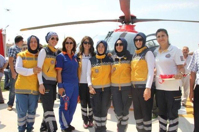 Bafra’da Heliport Ve 112 İstasyonu Açıldı