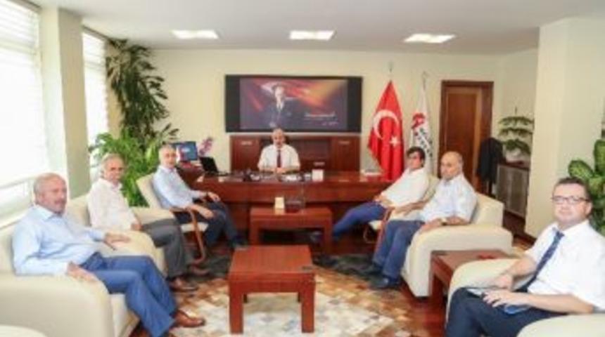 Satso&rsquo;dan Vergi Dairesi Başkanı&rsquo;na Hayırlı Olsun Ziyareti