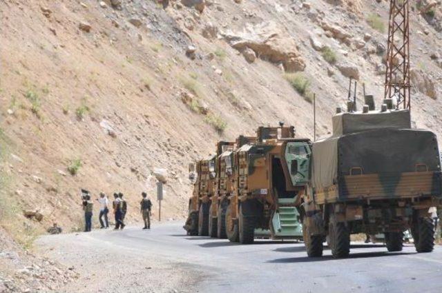 Hakkari-Çukurca Karayolunda Mayın Alarmı