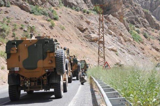 Hakkari-Çukurca Karayolunda Mayın Alarmı