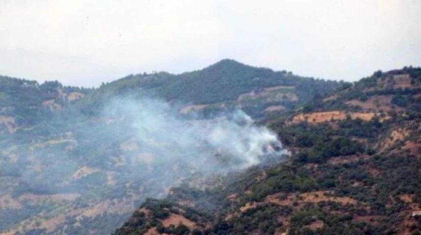 Zeytinlik Alanda Başlayıp Ormana Sı&ccedil;rayan Yangın Korkuttu