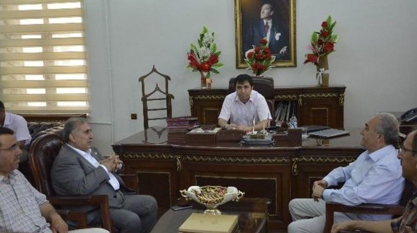 Fakıbaba&rsquo;dan Kaymakam Citer&rsquo;e Ziyaret