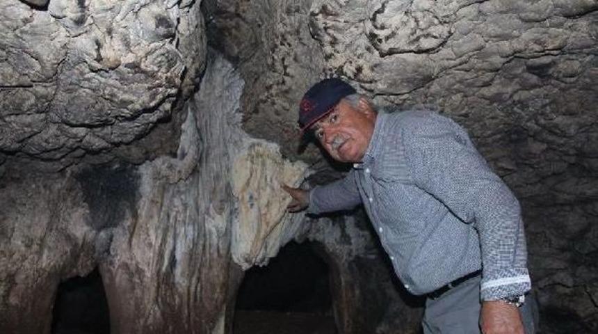 Keklik Tepesi'nde Mağara Bulundu