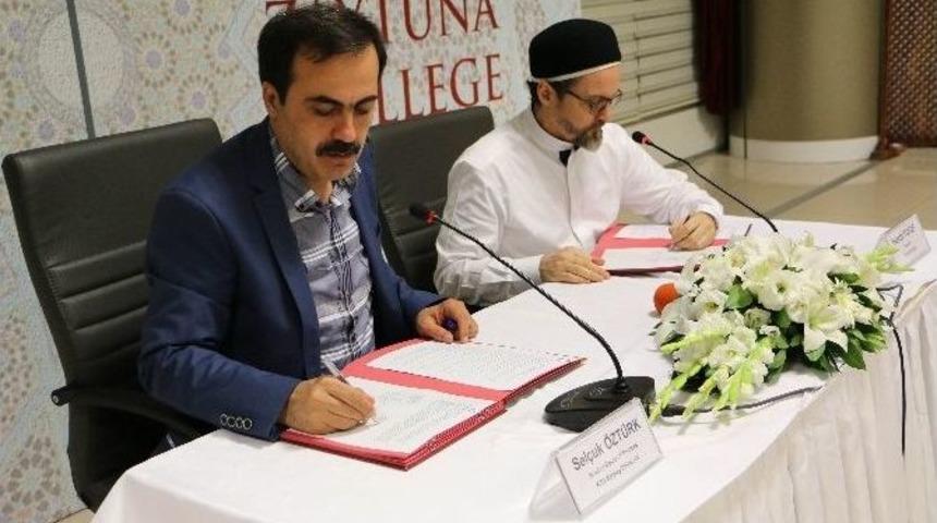 Kto Karatay &Uuml;niversitesi İle Zaytuna College Arasında İşbirliği
