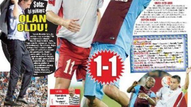 Şota'dan Futbolcularına, 'kaldırın Kafanızı, Güzel Günler Bizi Bekliyor'