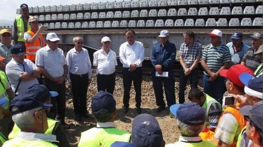 Dumlupınar-afyon İstasyonları Arası Yapılacak Yol Yenileme &Ccedil;alışmasına Başlandı