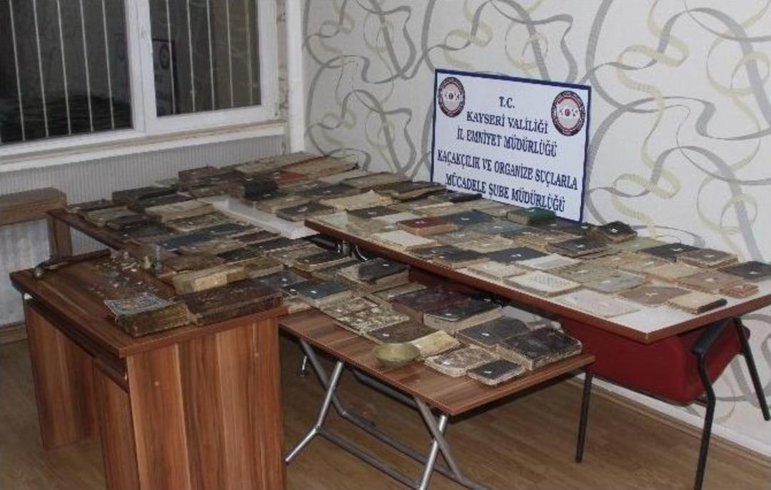 Kayseri&rsquo;de Tarihi Eser Operasyonu