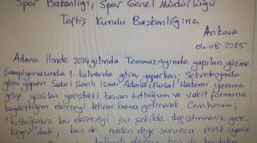 Dededen Toruna Derece Kıyağı Iddiası