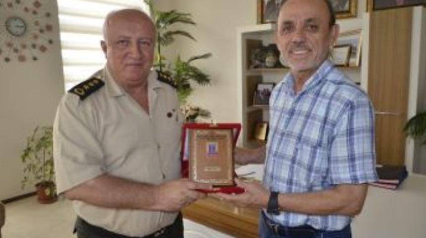 İl Jandarma Komutanından &Ouml;zt&uuml;rk&rsquo;e Veda Ziyareti