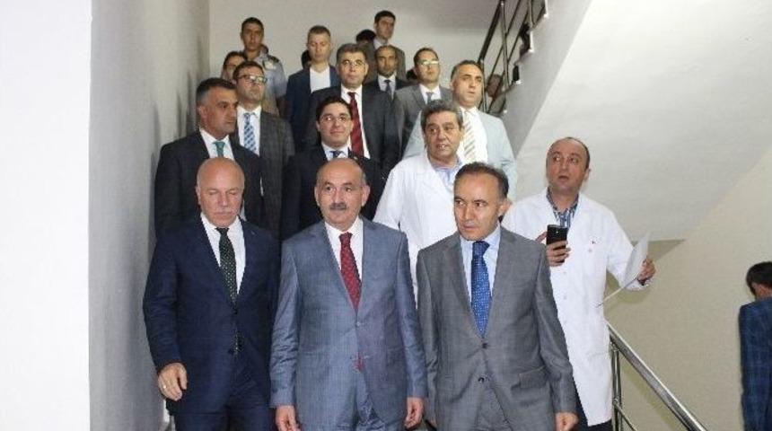 Sağlık Bakanı M&uuml;ezzinoğlu, Erzurum&rsquo;da Yaralı Asker Ve Polisleri Ziyaret Etti