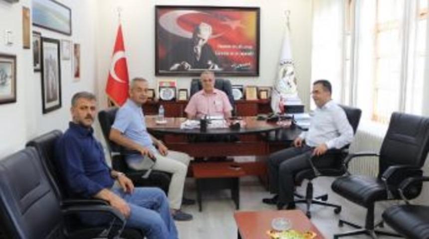 Saray Kaymakamı Arslan&rsquo;dan Başkan &Ccedil;oban&rsquo;a İade-i Ziyaret