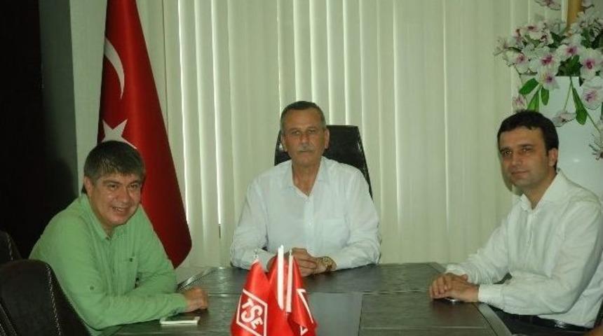 K&ouml;se Ve T&uuml;rel&rsquo;den Manavgat Kaymakamı&rsquo;na G&uuml;nl&uuml;&rsquo;ye &rsquo;hayırlı Olsun&rsquo; Ziyareti