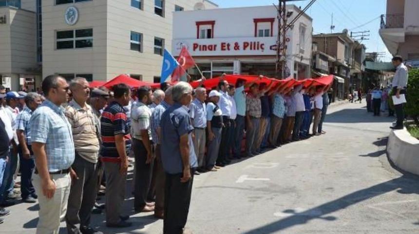 Mersin'de Ter&ouml;r Protesto Edildi