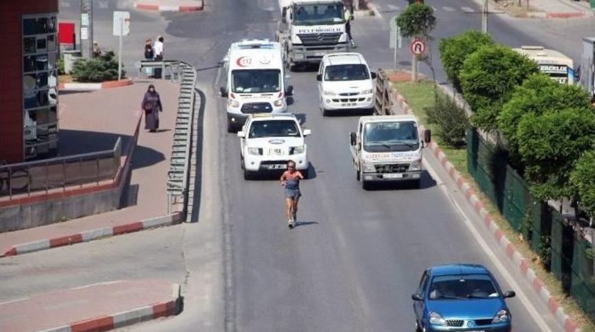 Tek Koluyla &rsquo;termik Santrale Hayır&rsquo; Demek İ&ccedil;in Koştu