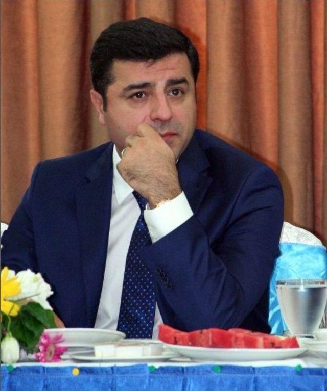 Hdp Eş Genel Başkanı Selahattin Demirtaş: