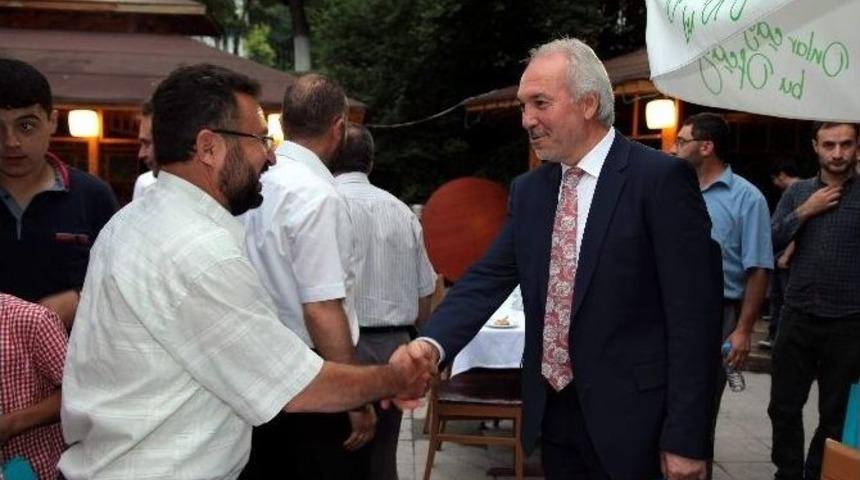 Başkan&rsquo;dan Din G&ouml;revlilerine Yemek