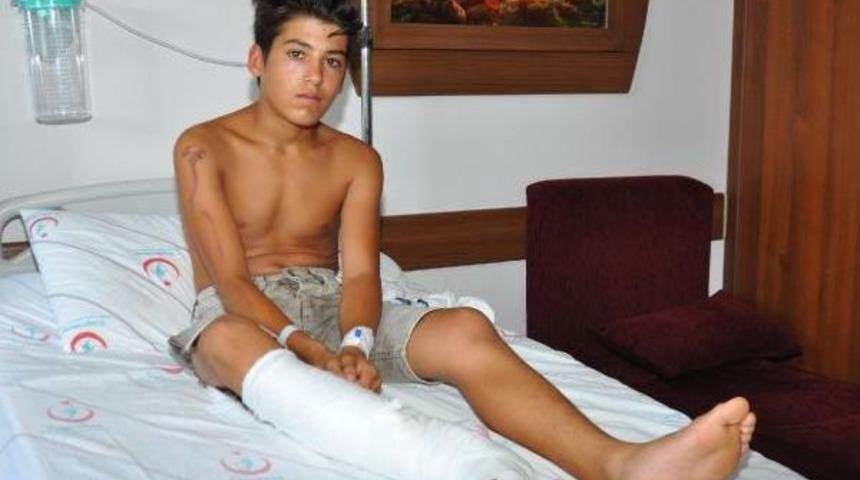 Dördüncü Kattan Otomobilin Üzerine Düştü (2)