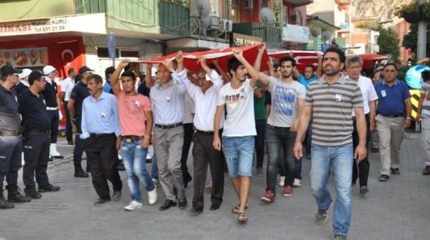 26 Günlük Şehit Polis, Memleketine Uğurlandı (3)