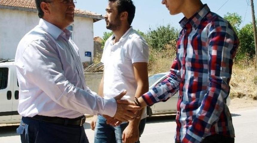 Yeni &Ccedil;eltek K&ouml;m&uuml;r İşletmeleri Genel M&uuml;d&uuml;r&uuml; Coşkun&rsquo;dan Şehit Mehmet Ko&ccedil;ak&rsquo;ın Ailesini Ziyaret Etti