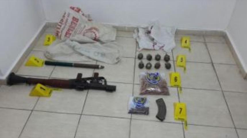 Şırnak'ta Roketatar Ile El Bombası Ele Ge&ccedil;irildi