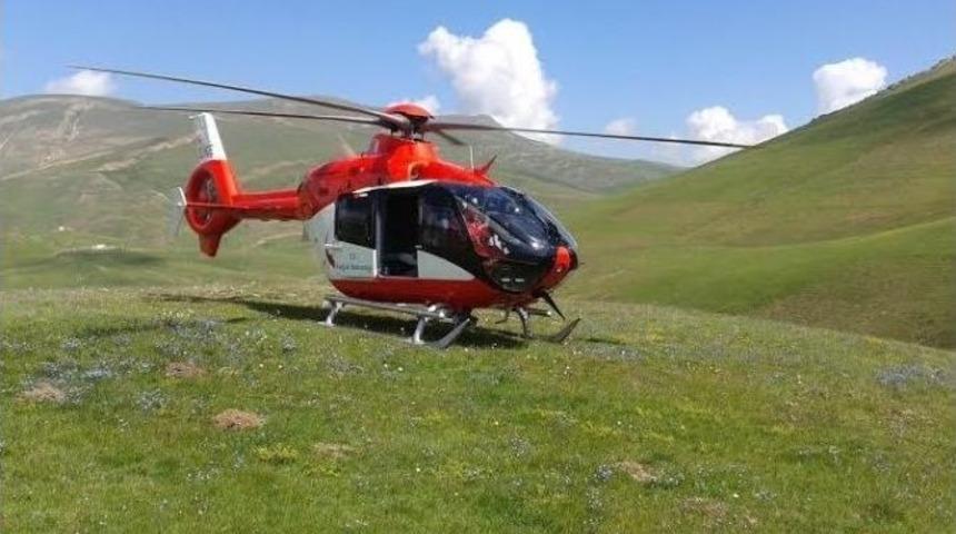 Trabzon 112 Helikopter Ambulans 6 Yılda 622 Hasta İ&ccedil;in Havalandı