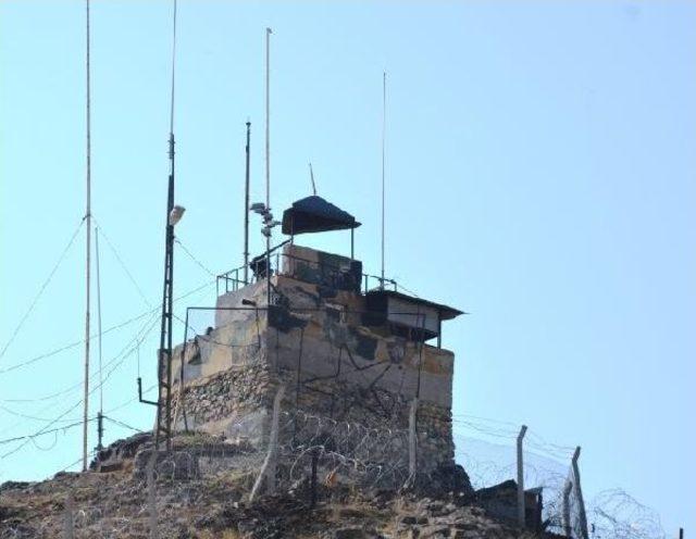 Doğubayazıt'ta Nöbetçi Kulübesine Roketli Saldırı