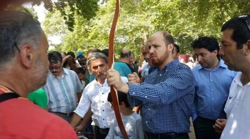 Bilal Erdoğan Biga&rsquo;da Ok&ccedil;uluk Festivaline Katıldı