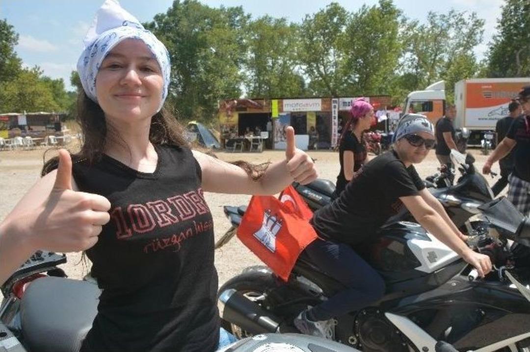 (&ouml;zel Haber) Motosiklet Tutkunları Balıkesir&rsquo;de Buluştu