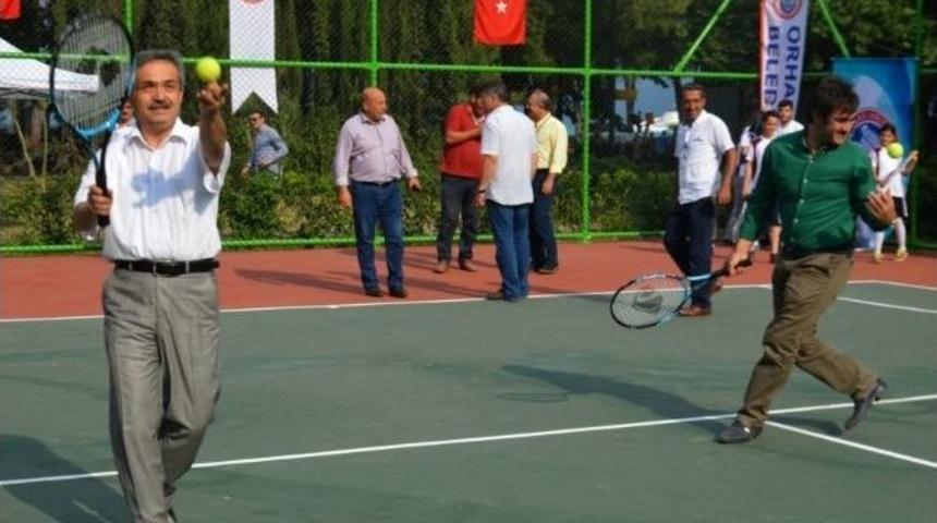 Orhangazi&rsquo;ye Uluslararası Normlarda Tenis Kortu