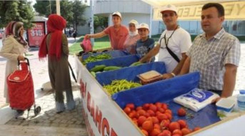Burhaniye&rsquo;de Hobi Bah&ccedil;esi &Uuml;r&uuml;nlerine Yoğun İlgi