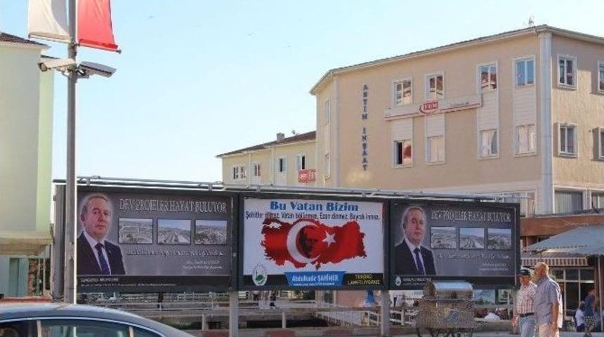 Billboard Afişiyle Ter&ouml;re Tepki