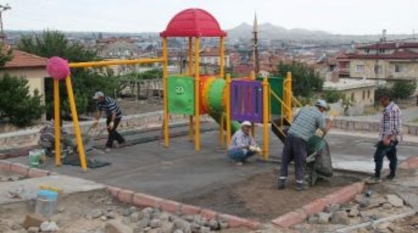 Mehmet Akif Ersoy Mahallesi&rsquo;ndeki Park Tamamlanıyor