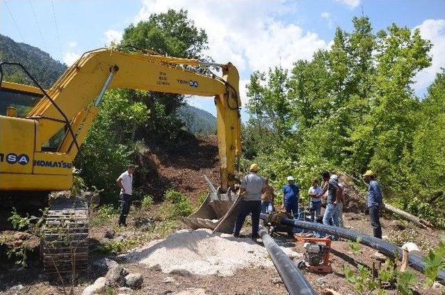 Dsi Bölge Müdürü Özgür’den Karadere Göleti’nde İnceleme