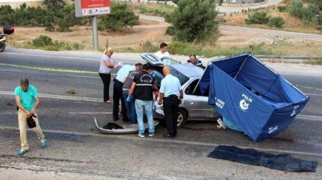 Otomobil Takla Attı, Sürücü Öldü