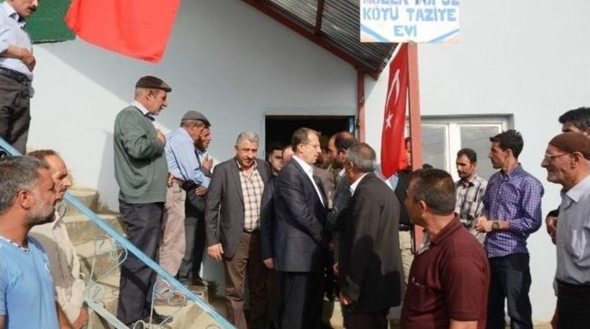 Vali Taşyapan, Şehit Er Abdulhalık Araz&rsquo;ın Ailesine Taziye Ziyaretinde Bulundu