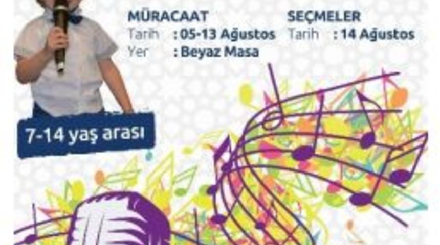 Şehzadeler Belediyesi &Ccedil;ocuk Korosu Kuruluyor