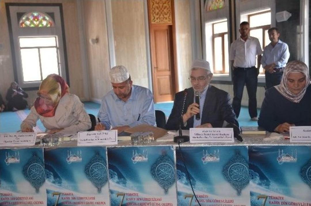 Kadın Din G&ouml;revlileri Arasında &ldquo;kur&rsquo;an I Kerimi G&uuml;zel Okuma&rdquo; Yarışması T&uuml;rkiye Finali