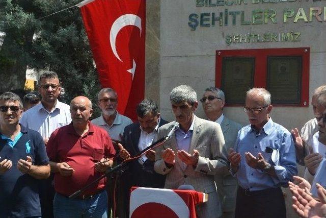 Bilecik’te Sivil Toplum Kuruluşları Terörü Lanetlediler