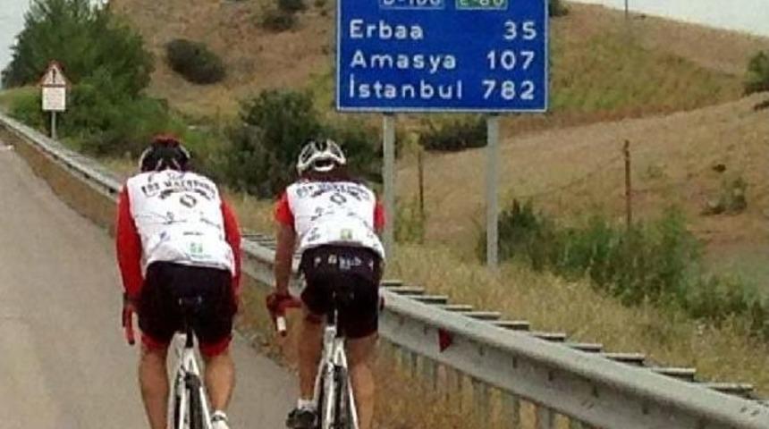 Fay Hattında 510 Kilometre Pedal &Ccedil;evirdiler