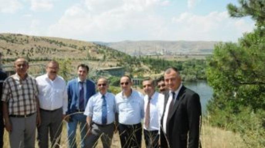 Vali Kolat Kapulukaya Barajında İncelemede Bulundu