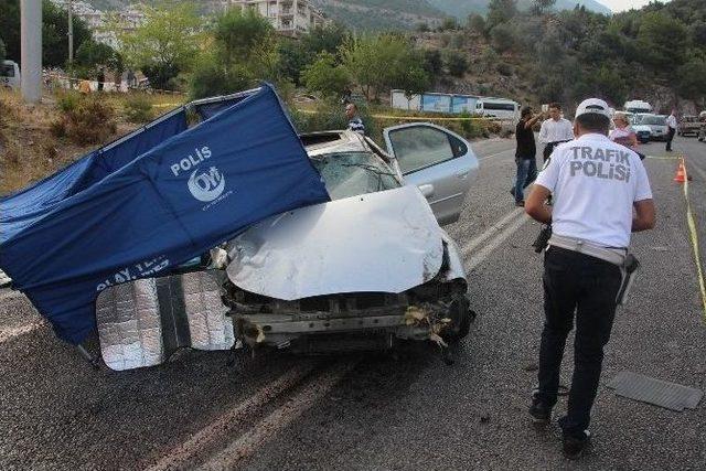 Fethiye’de Otomobil Takla Attı: 1 Ölü