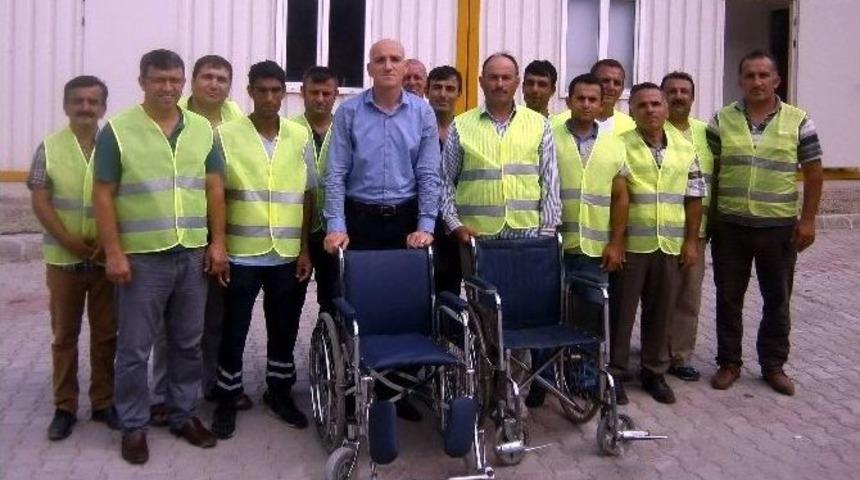 Canik&rsquo;ten Engellilere 17 Tekerlekli Sandalye