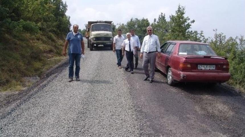 Kaymakam Madenoğlu K&ouml;ylerdeki &Ccedil;alışmalarını İnceledi