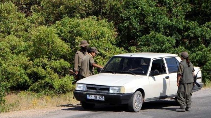 Tunceli'de Pkk Ve Tikko, Ortak Eylemle Yol Kesti