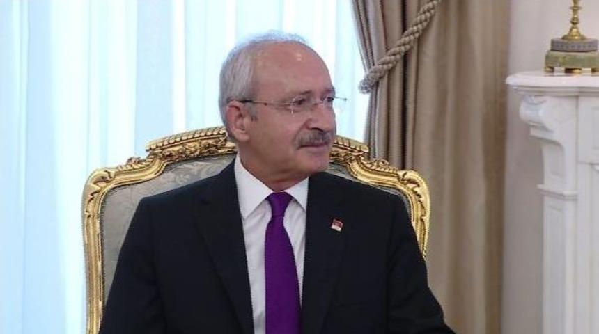 Davutoğlu Ile Kılı&ccedil;daroğlu G&ouml;r&uuml;şmesi Başladı