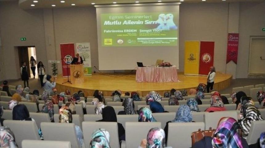 Seydişehir&rsquo;de &ldquo;mutlu Ailenin Sırrı&rdquo; Konulu Seminer