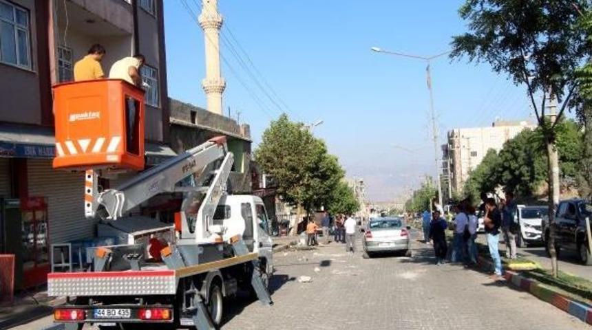 Şırnak'ta Bombalı Saldırının Izleri Sabah Ortaya Çıktı