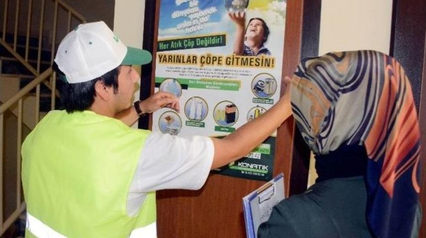 Meram&rsquo;da Ambalaj Atıkları Ekonomiye Kazandırılıyor